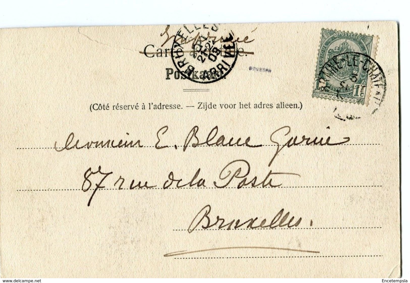 CPA - Carte Postale-  Belgique - Braine Le Château - Tombeau Du Comte De Hornes à L'église - 1903 (CP60) - Kasteelbrakel