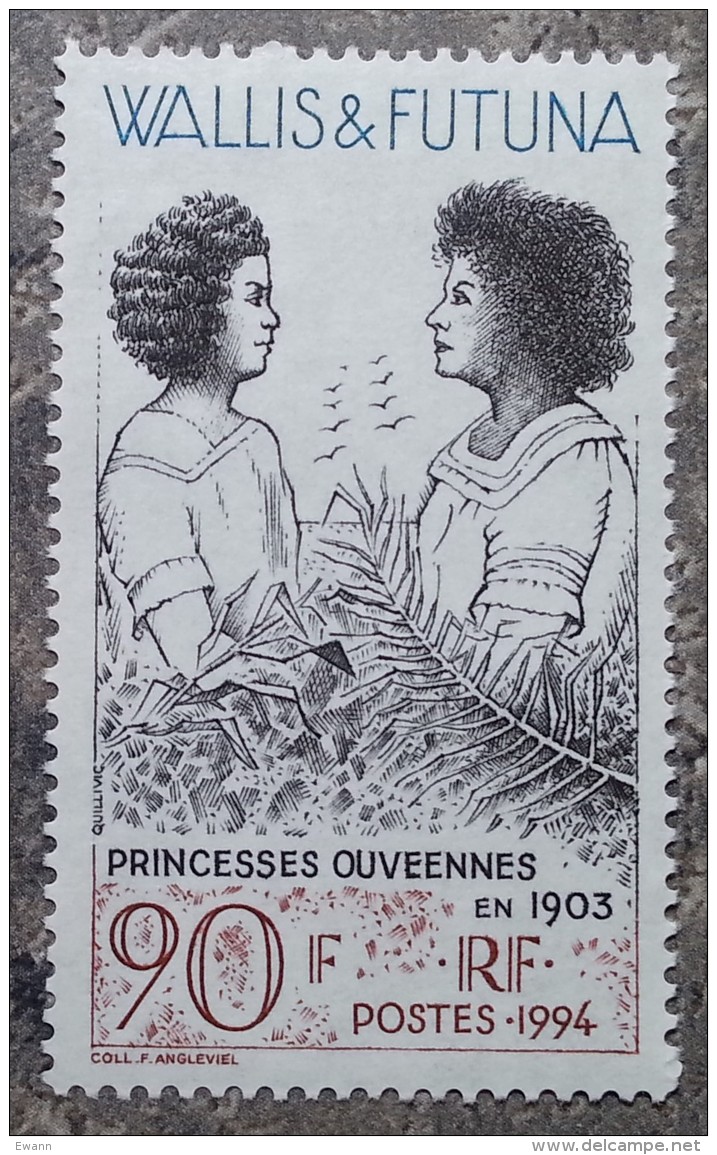 Wallis Et Futuna - YT N°466 - Princesses Ouvéennes En 1903 - 1994 - Neuf - Unused Stamps