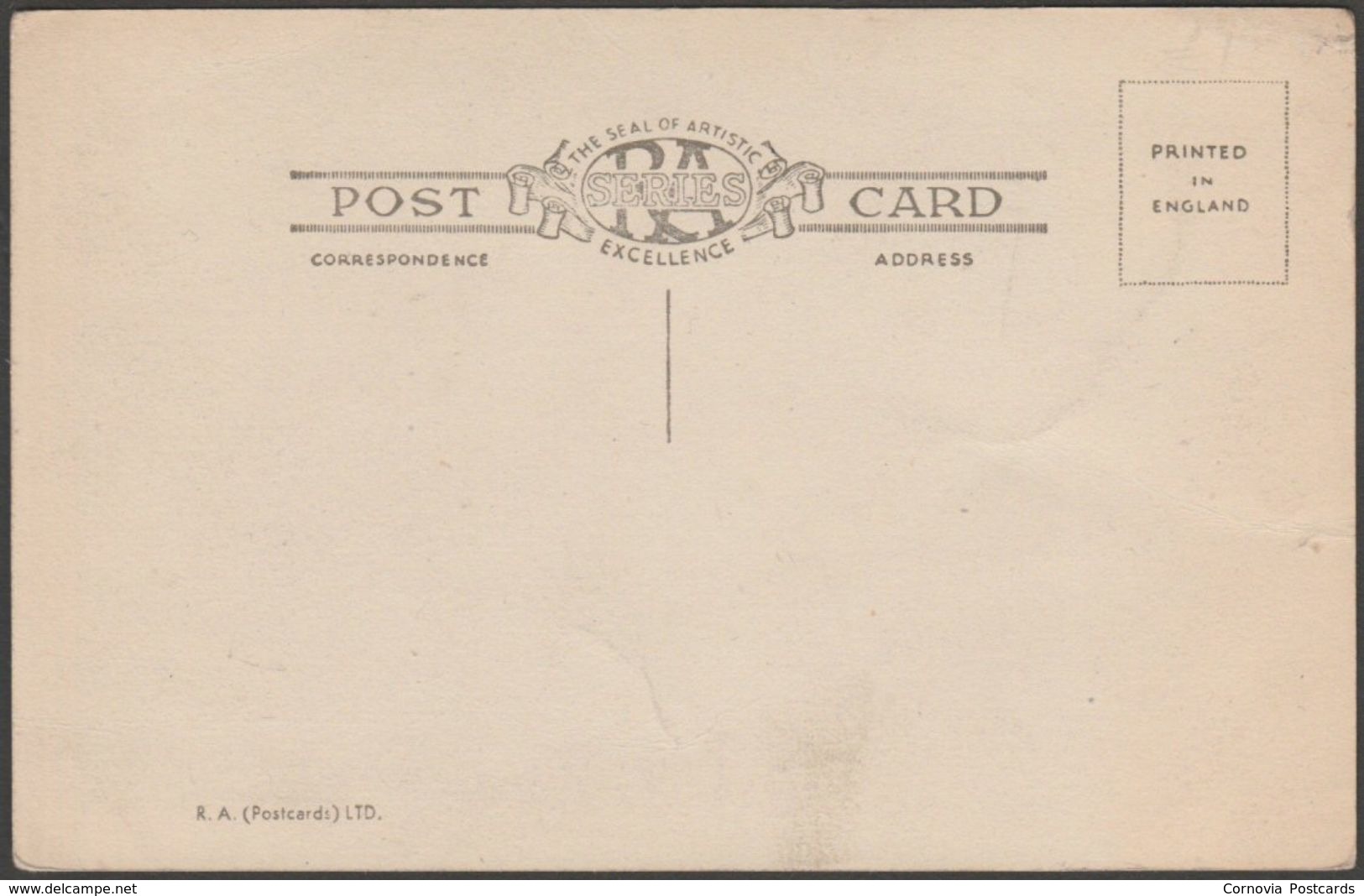 University College, Highfields And Public Park, Nottingham, C.1930s - RA Series Postcard - Nottingham