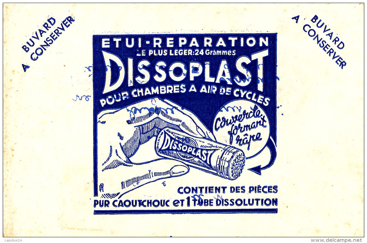 BU 1493 /   BUVARD - ETUIT REPARATION DISSOPLAST - C