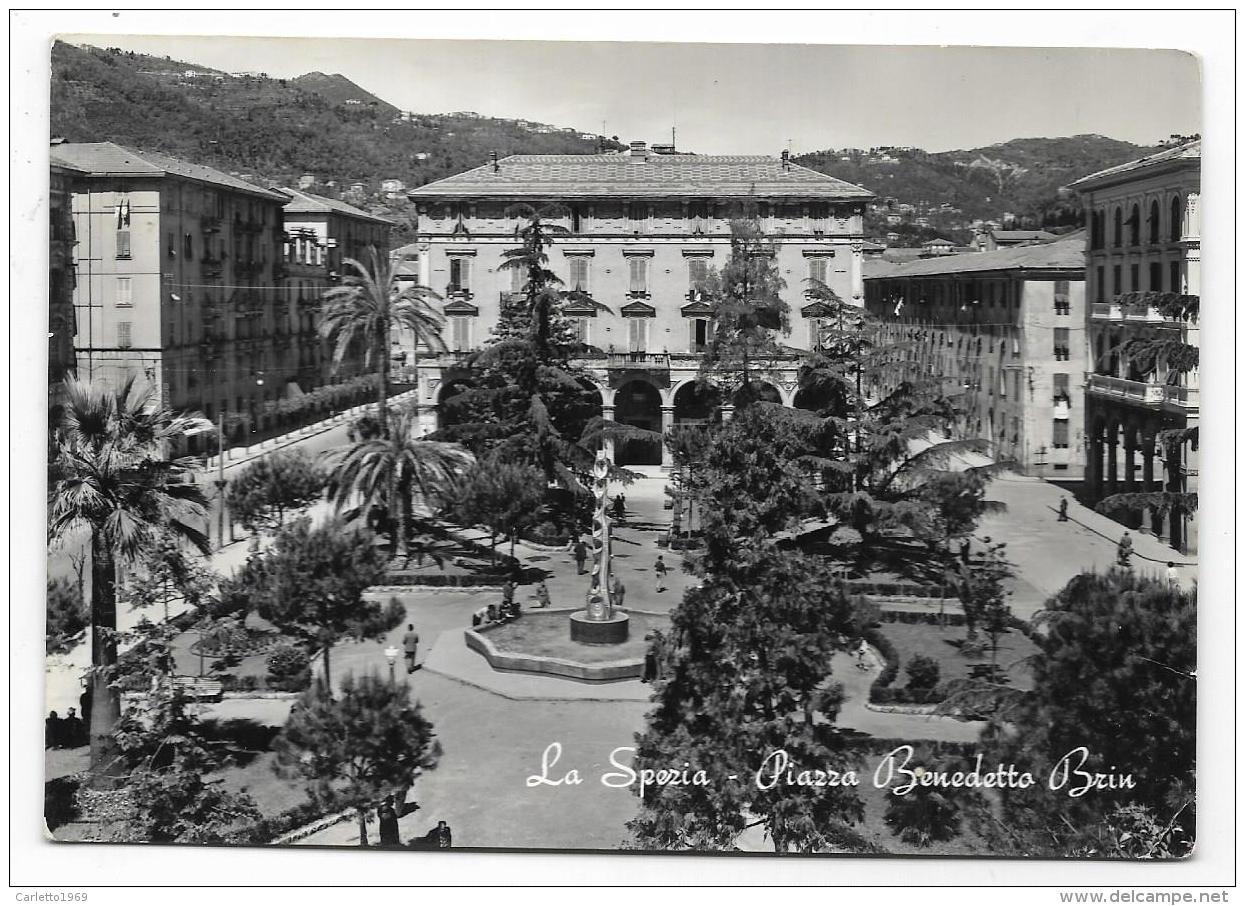 LA SPEZIA - PIAZZA BENEDETTO BRIN  VIAGGIATA FG - La Spezia