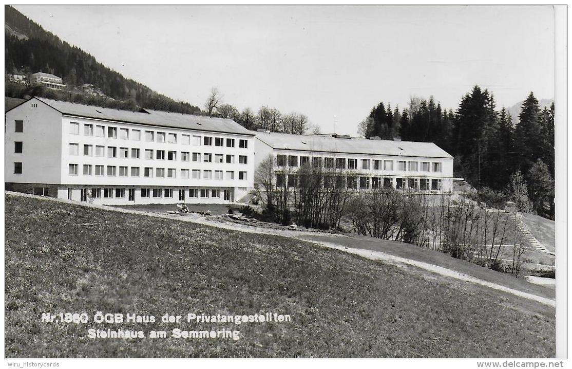 AK 0829  Steinhaus Am Semmering - ÖGB Haus Der Privatangestellten Um 1966 - Steinhaus Am Semmering