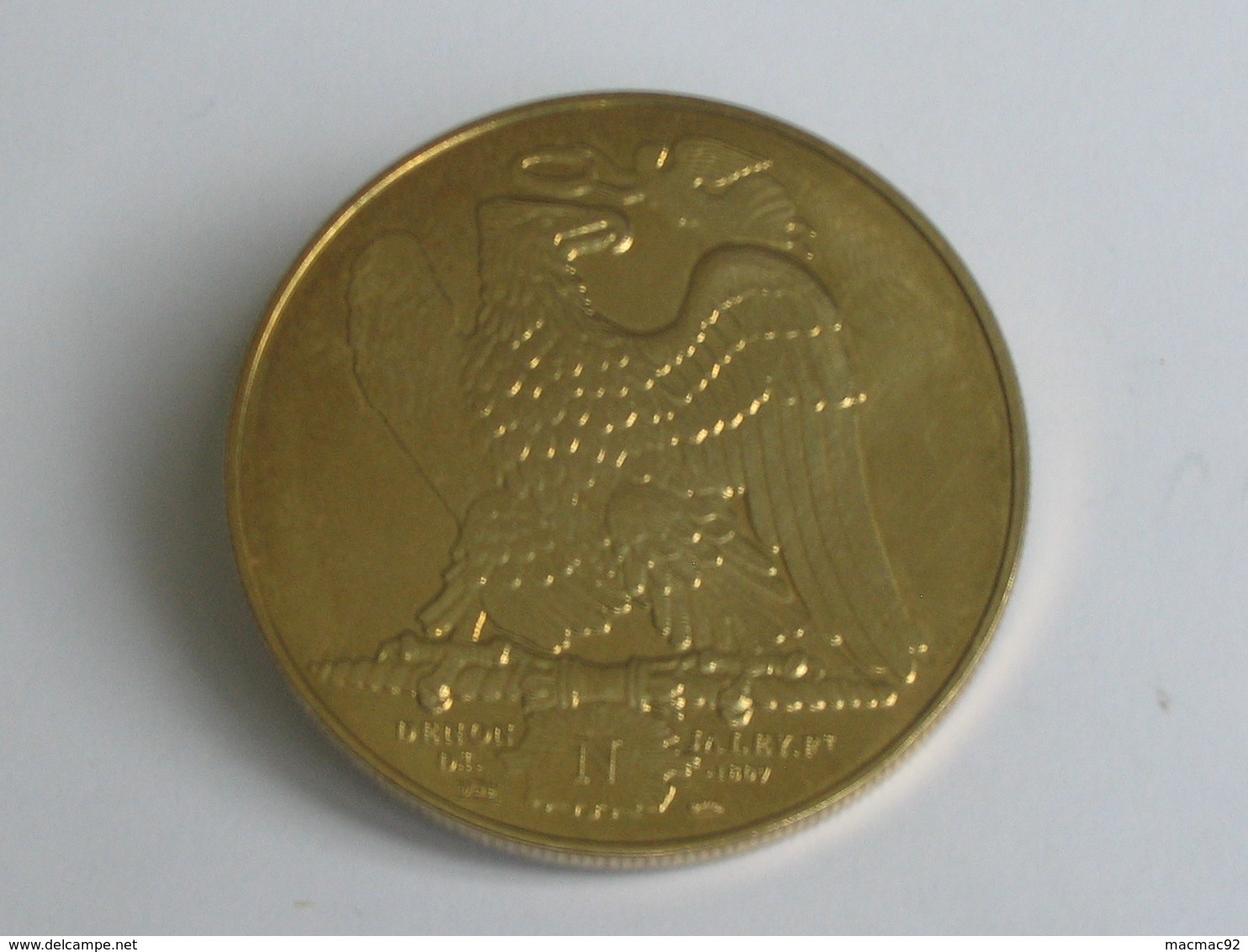 Médaille  NAPOLEON  EMPREUR ET ROI - Graveur Brenet.F   **** EN ACHAT IMMEDIAT **** - Royaux / De Noblesse