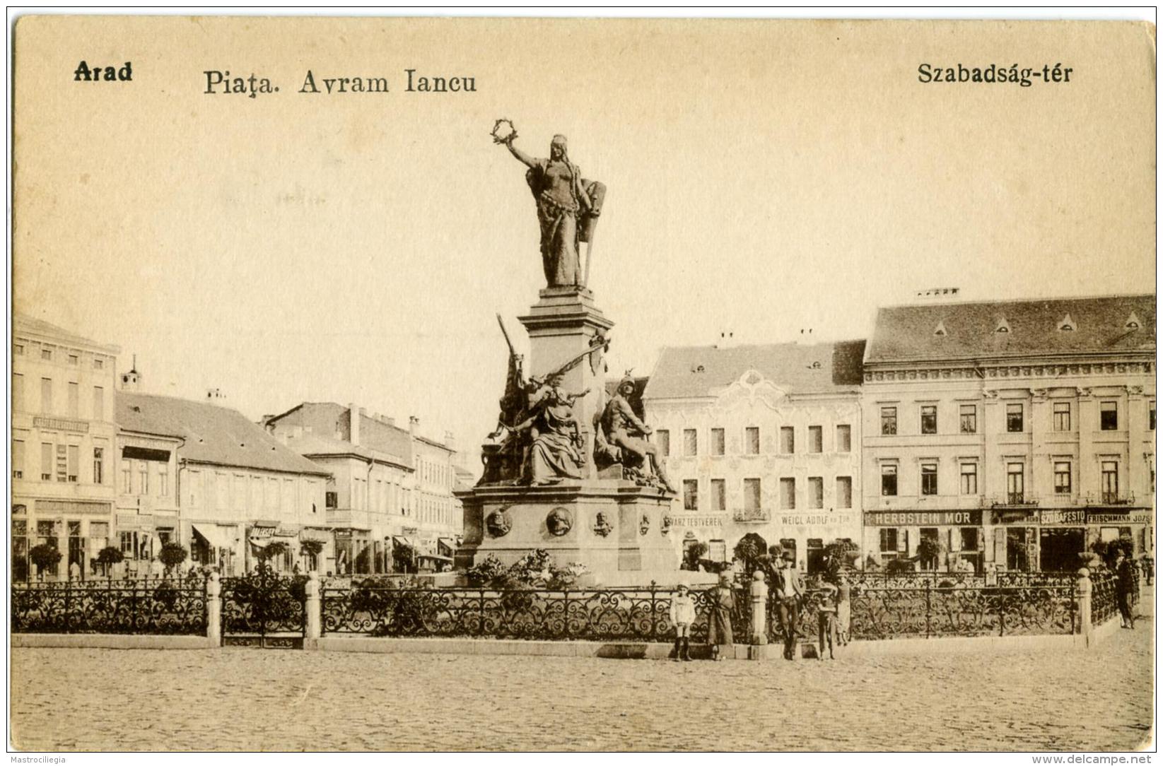 ROMANIA  ARAD  Piata  Avram Iancu - Romania