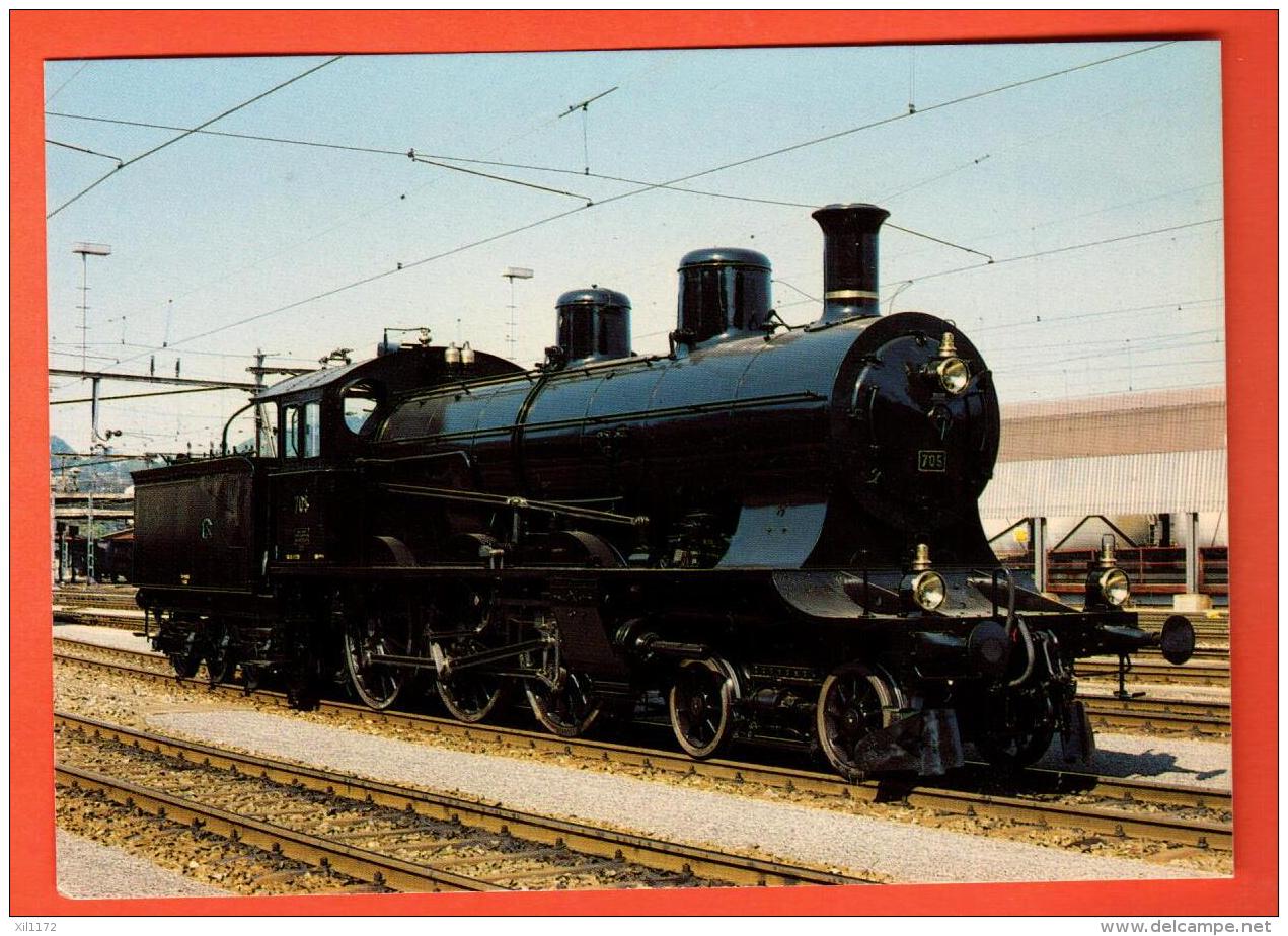 GAX-30 SBB Schnellzug Lokomotive A 3/5 705    Nicht Gelaufen - Zugo