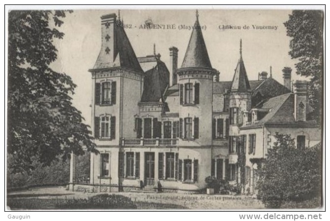 CPA - ARGENTRE - CHATEAU DE VAUCENAY - Edition Pavy-Legeard - Argentre