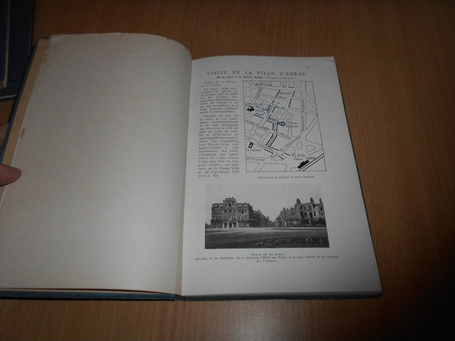 17 - Guide ILLUSTRES MICHELIN Des Champs De Bataille 1914-1918  ARRAS , Lens, Douai Et Les Batailles D'Artois ,1920 - 1914-18