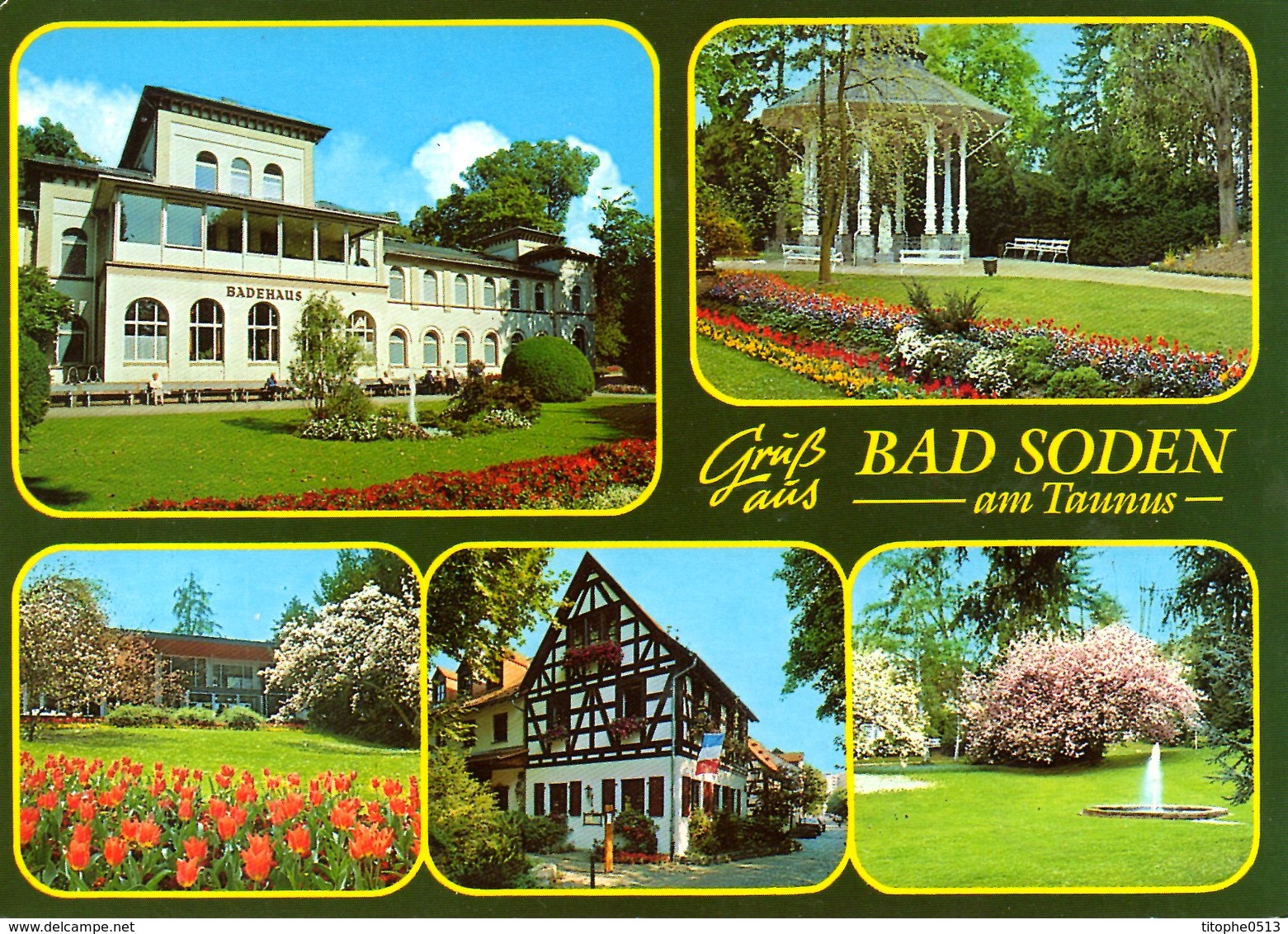 ALLEMAGNE. Carte Postale Neuve. Bad Soden Am Taunus. - Bad Soden