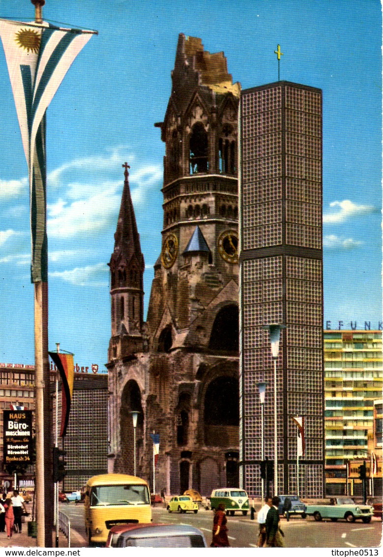 ALLEMAGNE. Carte Postale Neuve. Église Du Souvenir De Berlin. - Autres & Non Classés