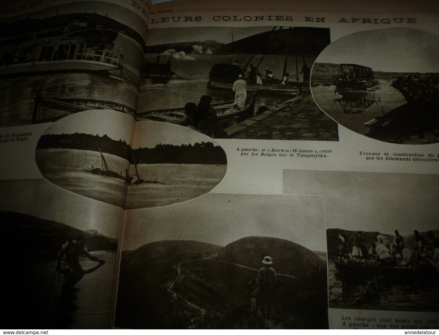 1917-1918 LPDF Important Documentaire Texte-photos Concernant La BELGIQUE Sur Cette Période De La 1ère GUERRE MONDIALE - Francés