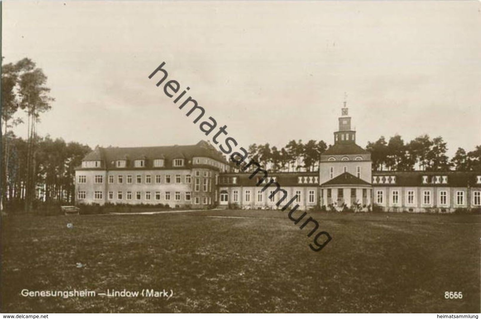 Lindow (Mark) - Genesungsheim - Foto-AK 20er Jahre - Verlag Karl Ellings Buchhandlung Lindow - Lindow