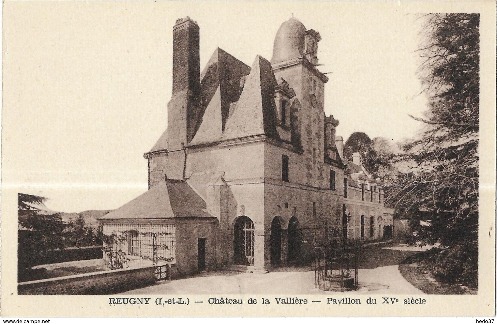 Reugny - Château De La Vallière - Pavillon Du XVe Siècle - Reugny