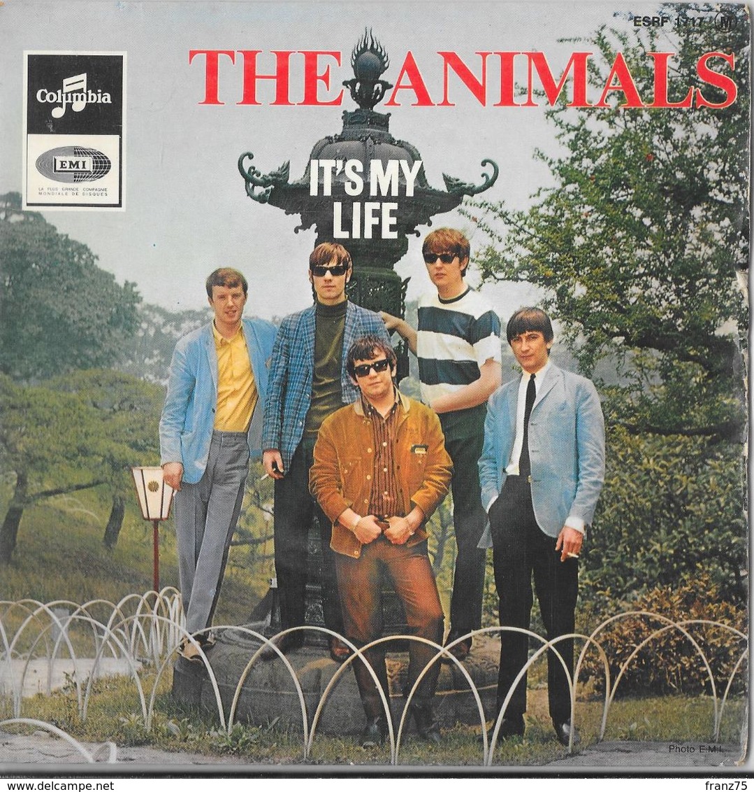 The ANIMALS- "It's My Life"  -Super 45 T (4 Titres)-Decca-BE - Disco, Pop