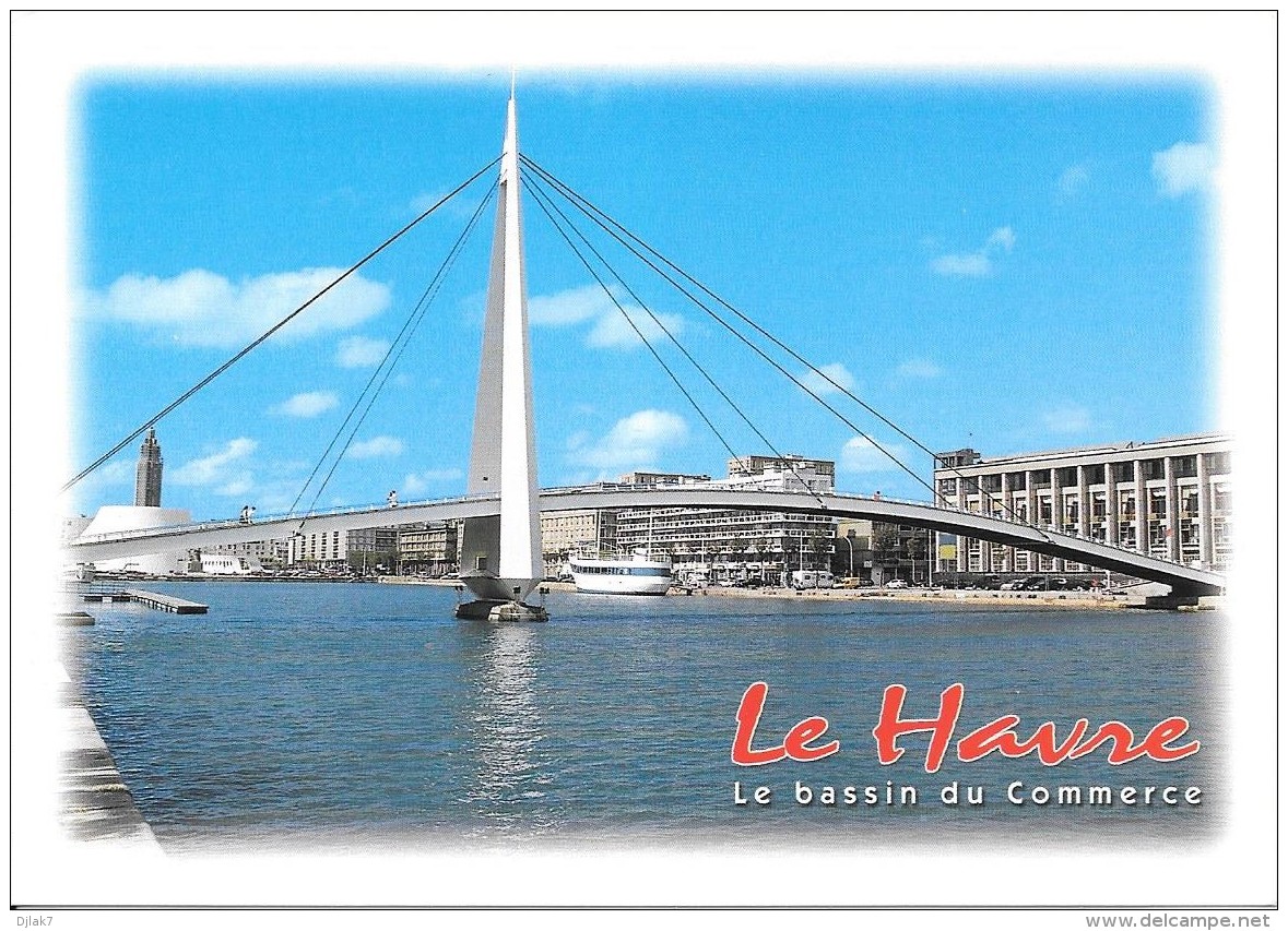 76 Le Havre Le Bassin Du Commerce (2 Scans) - Non Classés