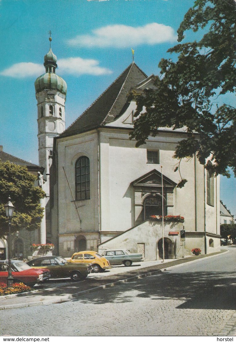 D-85221 Dachau - Kirche St. Jakob - Cars - Opel Coupe - Ford Taunus - Dachau