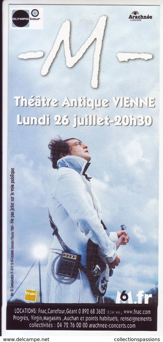 - Flyer - M - Théatre Antique De Vienne - - Autres & Non Classés