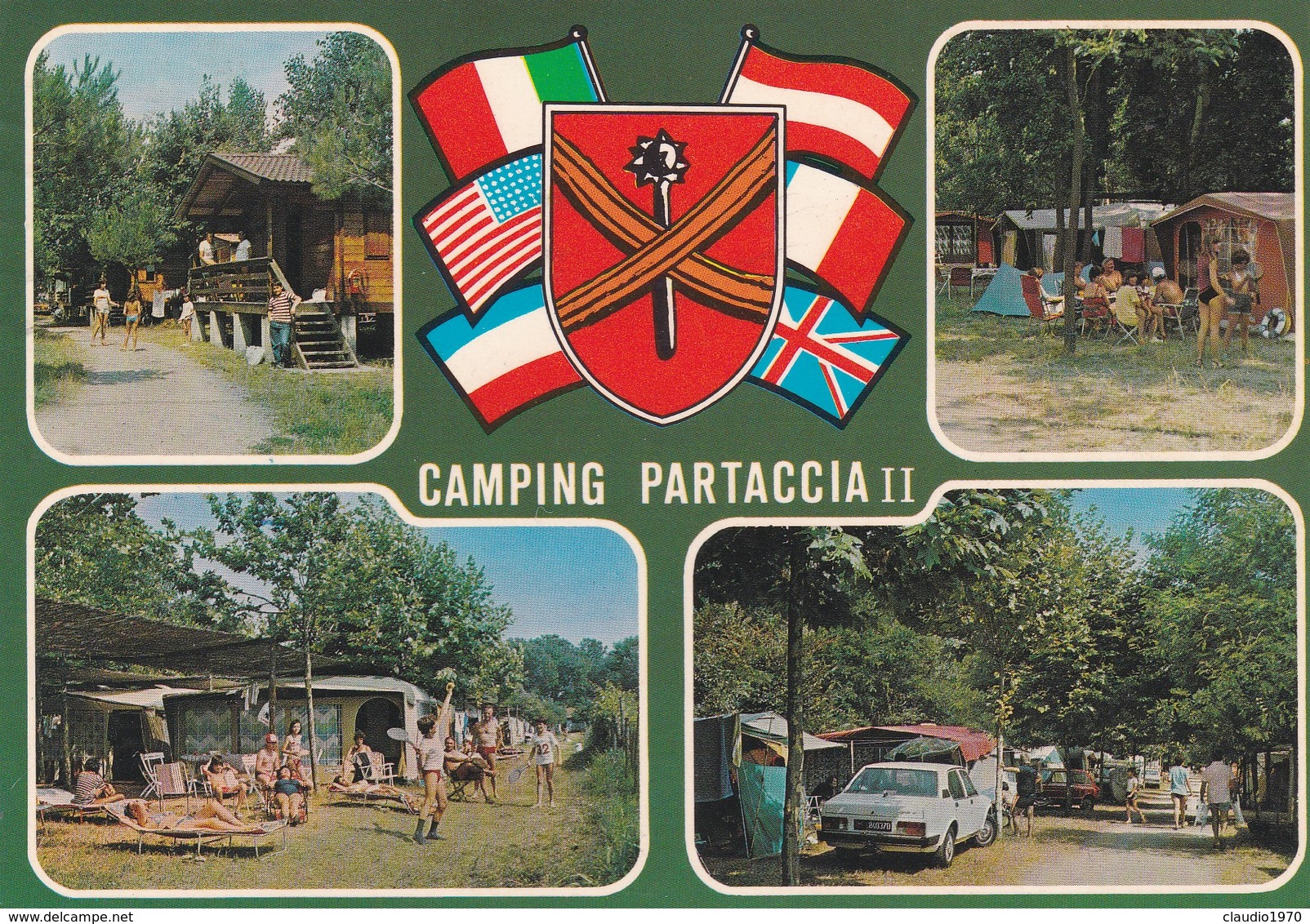 CARTOLINA - POSTCARD - MASSA - MARINA DI MASSA - CAMPING INTERNAZIONALE  PARTACCIA II - Massa