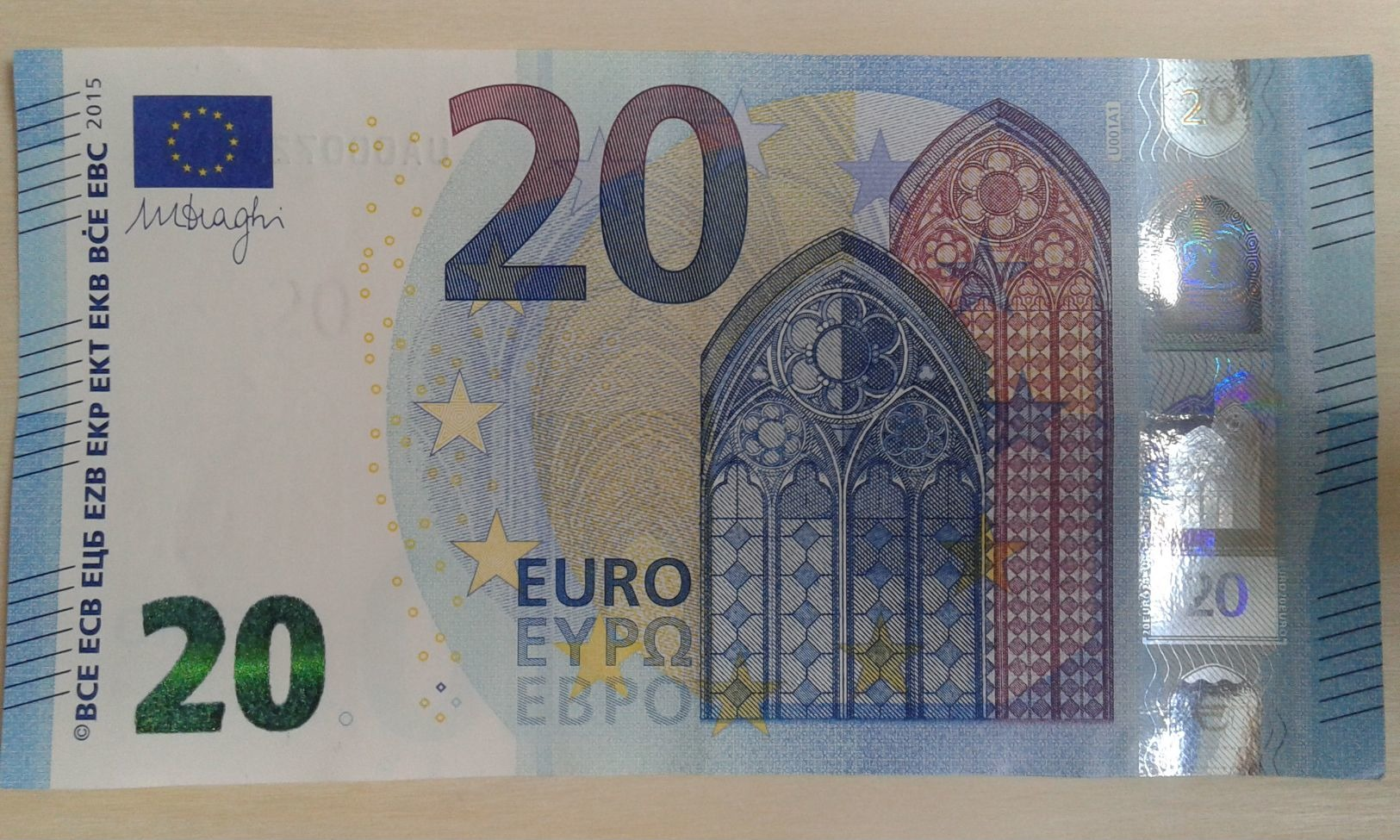 20 Euros - U001A1 - Charge 00 - B#71 - 20 Euro