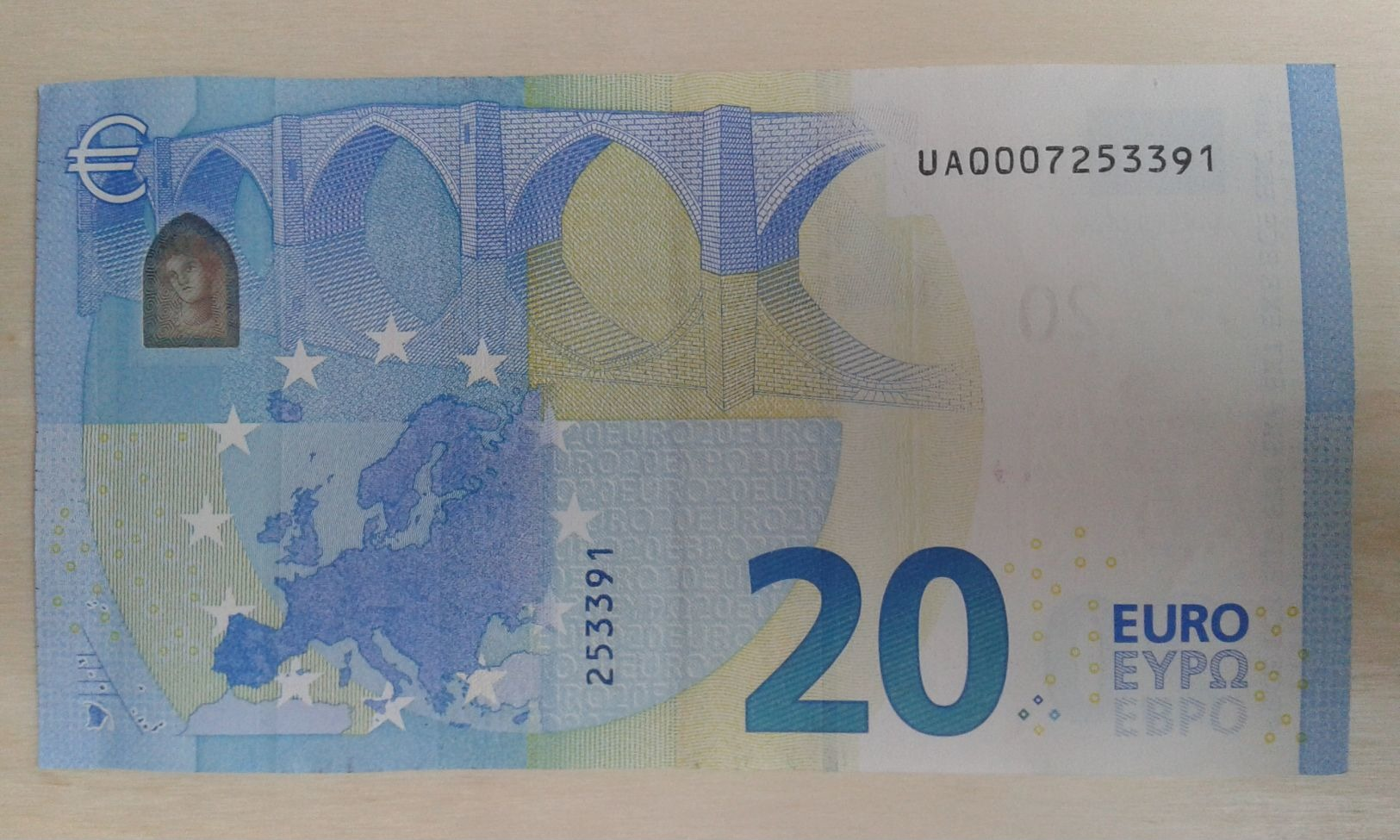 20 Euros - U001A1 - Charge 00 - B#71 - 20 Euro