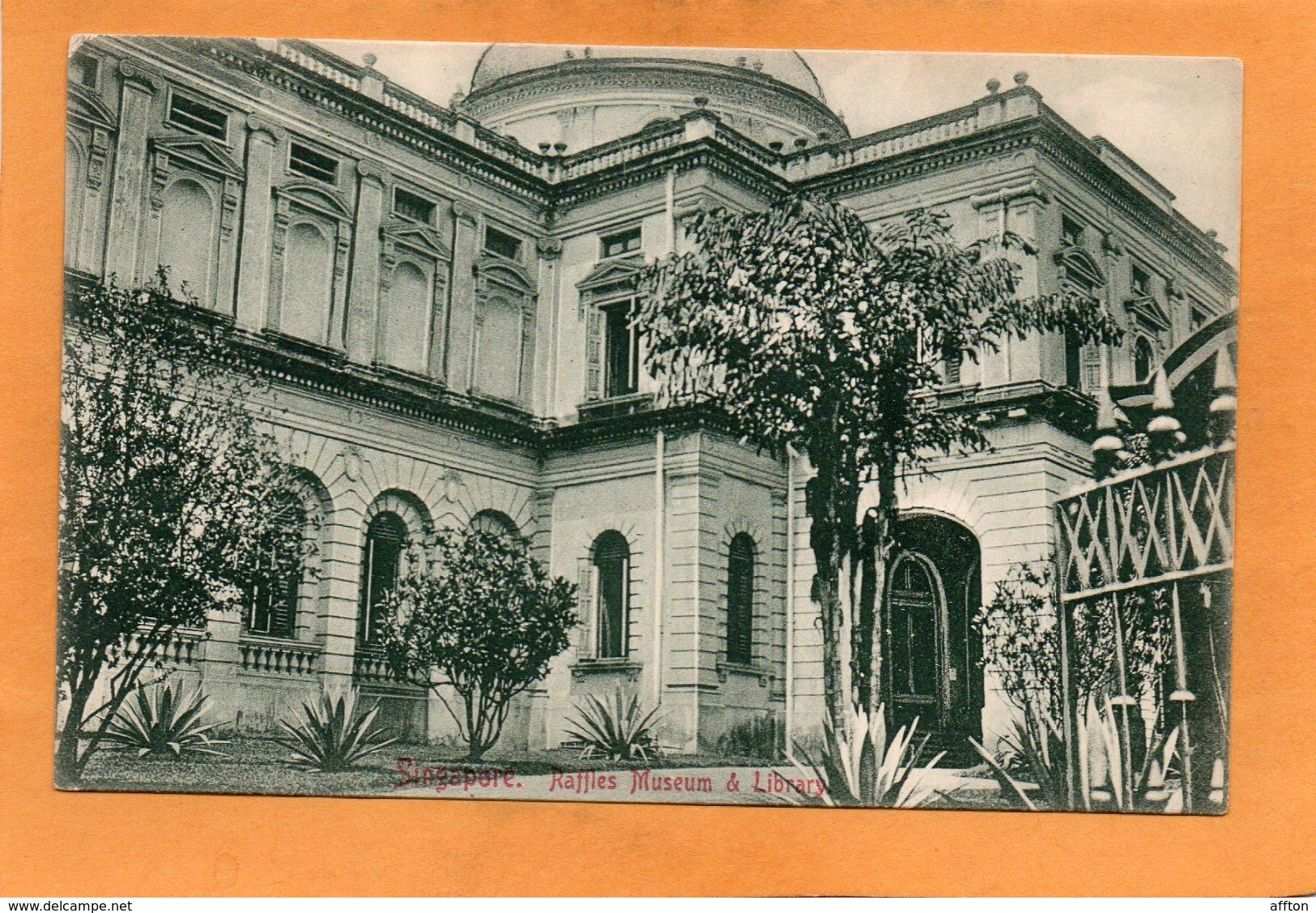 Singapore 1905 Postcard - Singapore