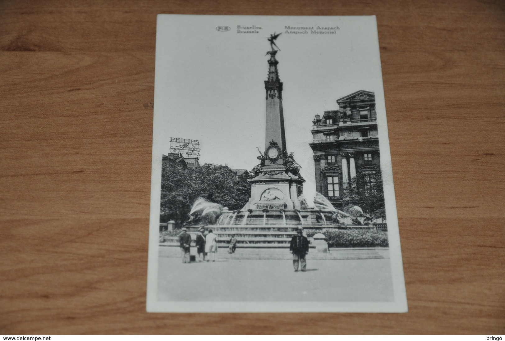 623- Bruxelles / Brussel, Monument Anspach - Musées