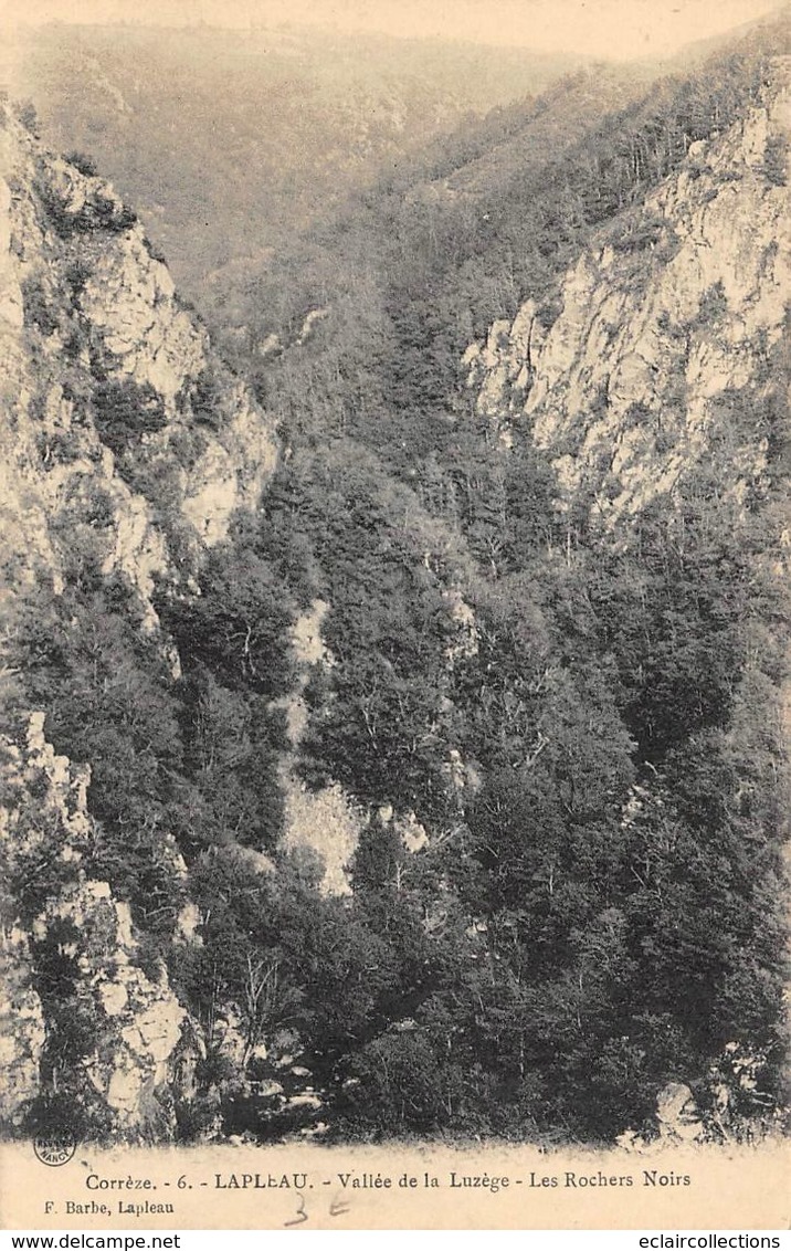 Lapleau      19       -  2 Cartes  Vue D'ensemble Et Vallée De La Luzège          (voir Scan) - Sonstige & Ohne Zuordnung