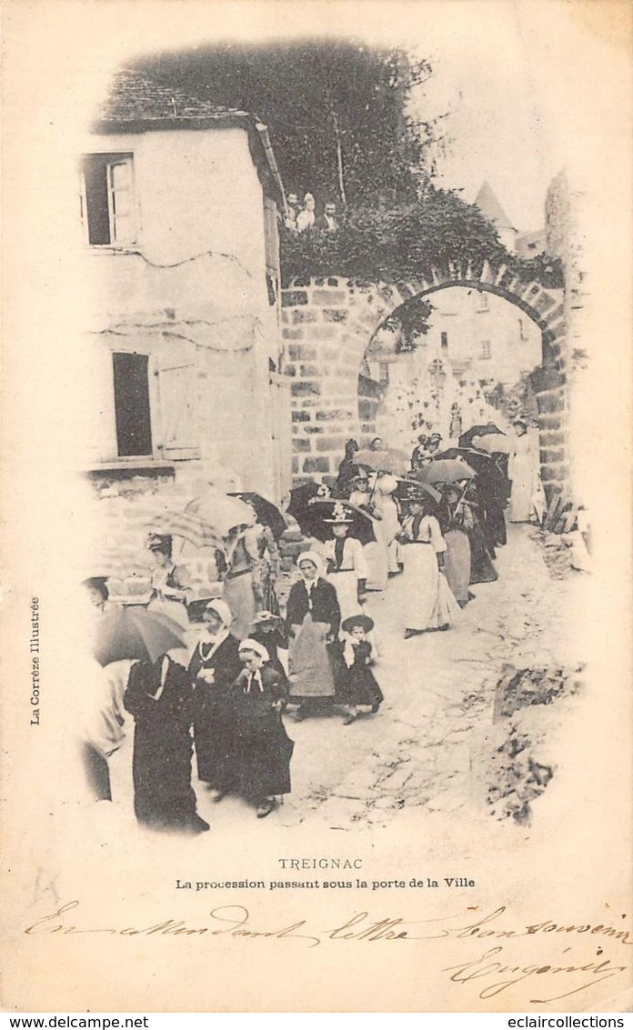 Treignac       19        La Procession      (voir Scan) - Treignac