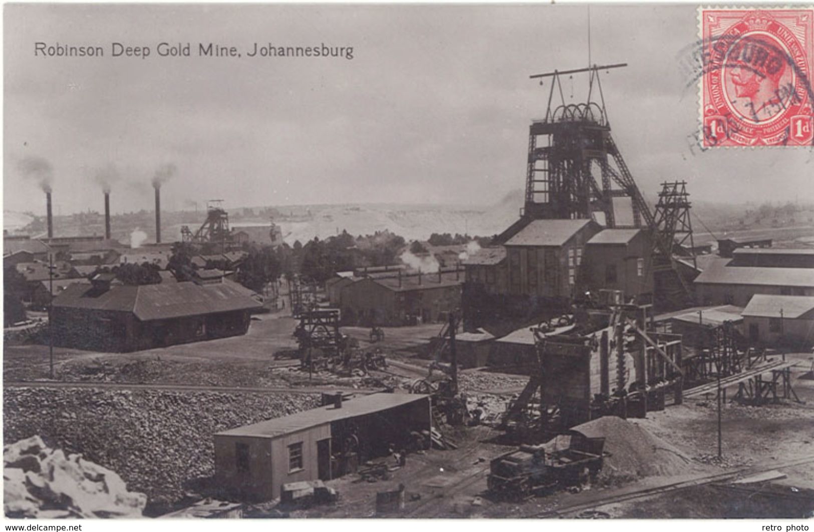 Afrique Du Sud – Robinson Deep Gold Mine, Johannesburg - Afrique Du Sud