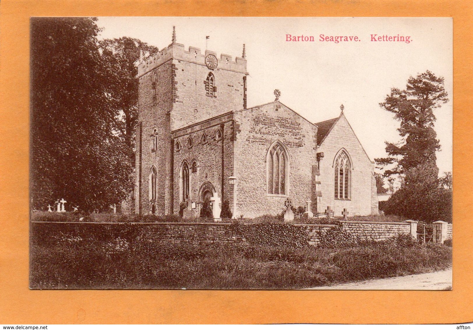 Kettering UK 1905 Postcard - Northamptonshire