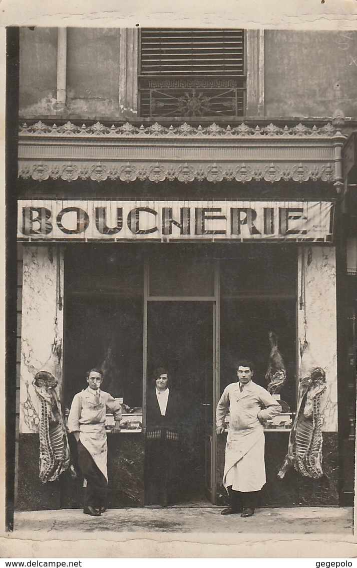 BOUCHERIE à Localiser  ( Carte Photo ) - A Identificar