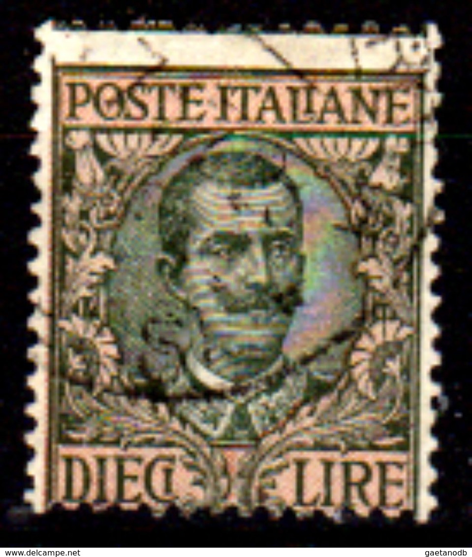 Italia-G-0006 - 1910: Sassone N. 91 (o) Used - Senza Difetti Occulti. - Usati