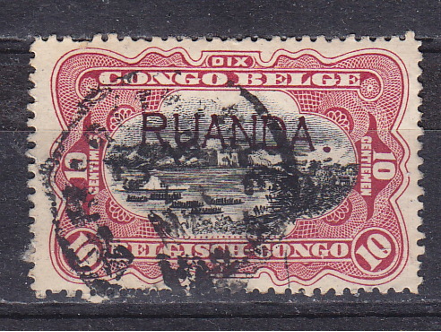 Ruanda - Urundi Nr 10B  Obliteré - Gestempeld - Used   (O) - Oblitérés