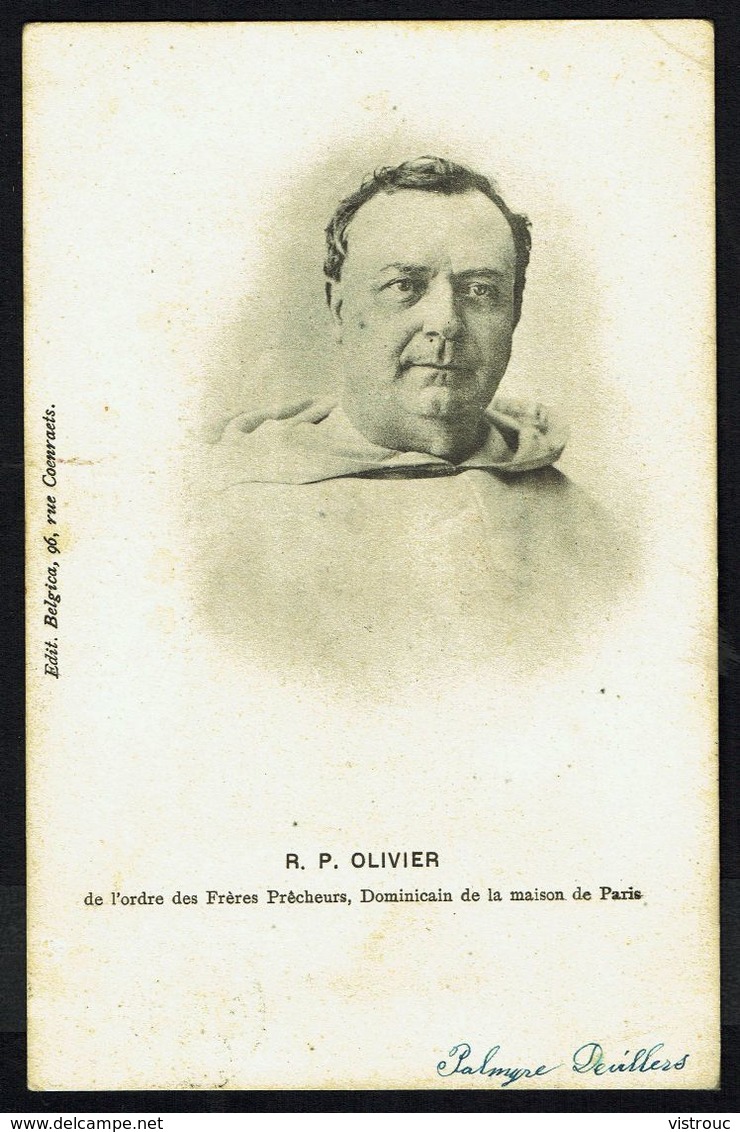 R.P. OLIVIER - Ordre Des Frères Prêcheurs, Dominicain - Circulé - Circulated - Gelaufen. - Autres & Non Classés