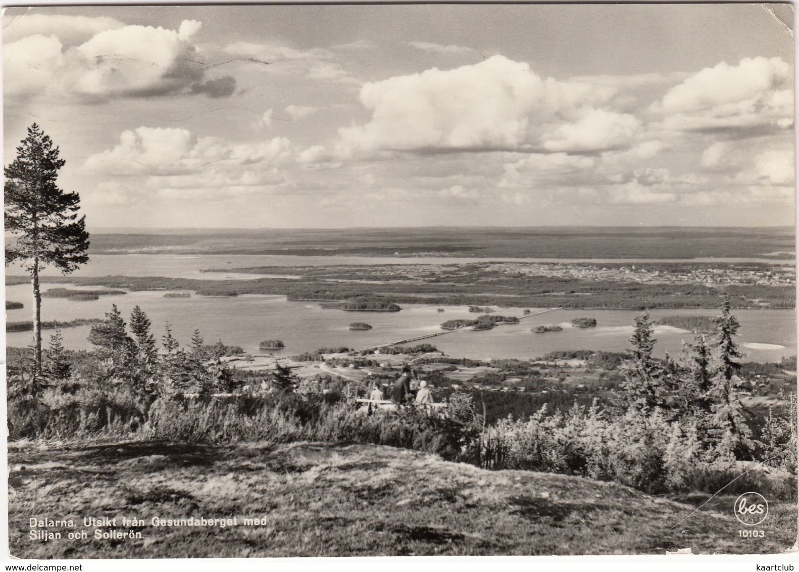 Dalarna - Utsikt Fran Gesundaberget Med Siljan Och Sollerön - (Sweden) - Zweden