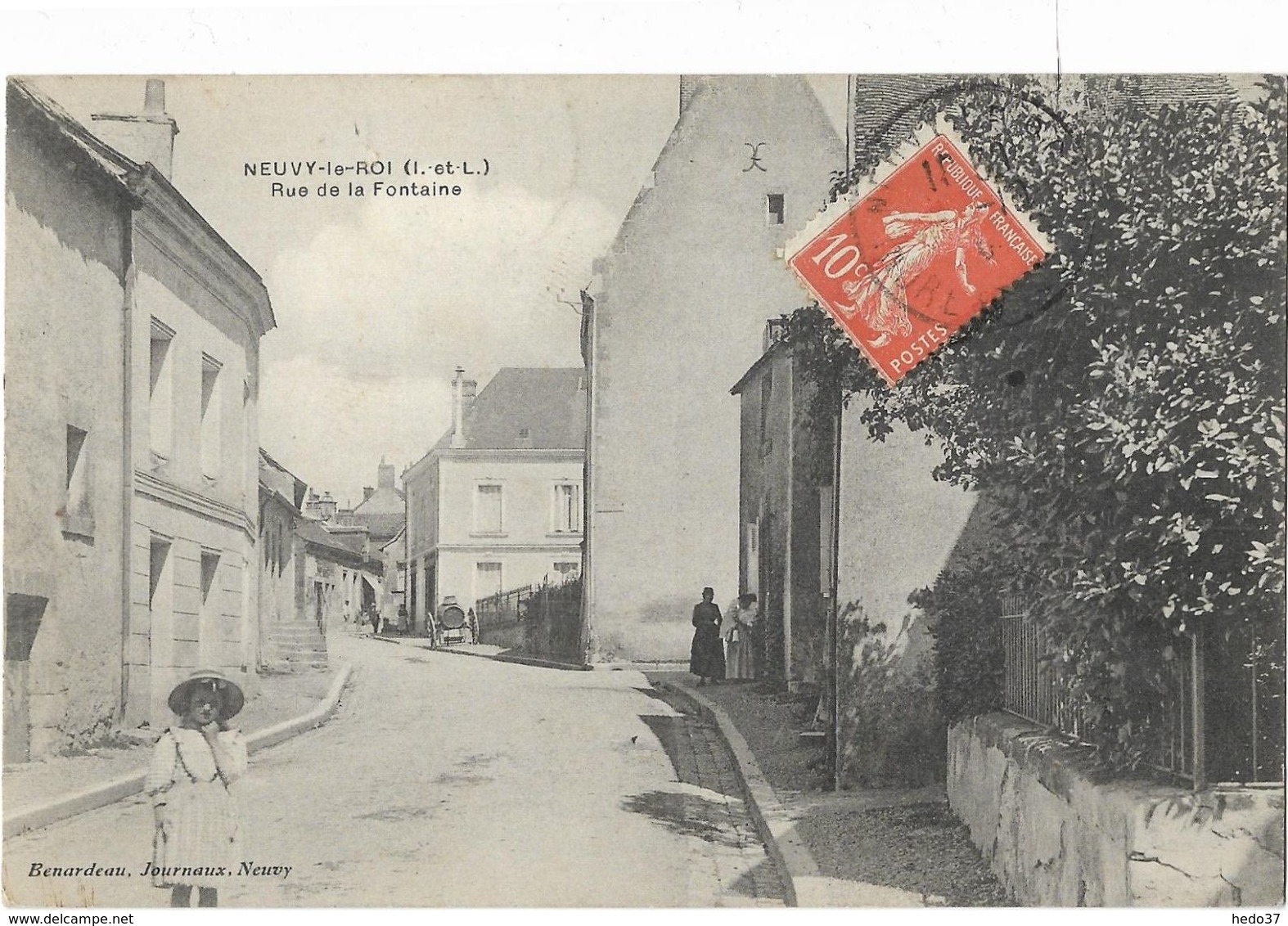 Neuvy-le-Roi - Rue De La Fontaine - Neuvy-le-Roi