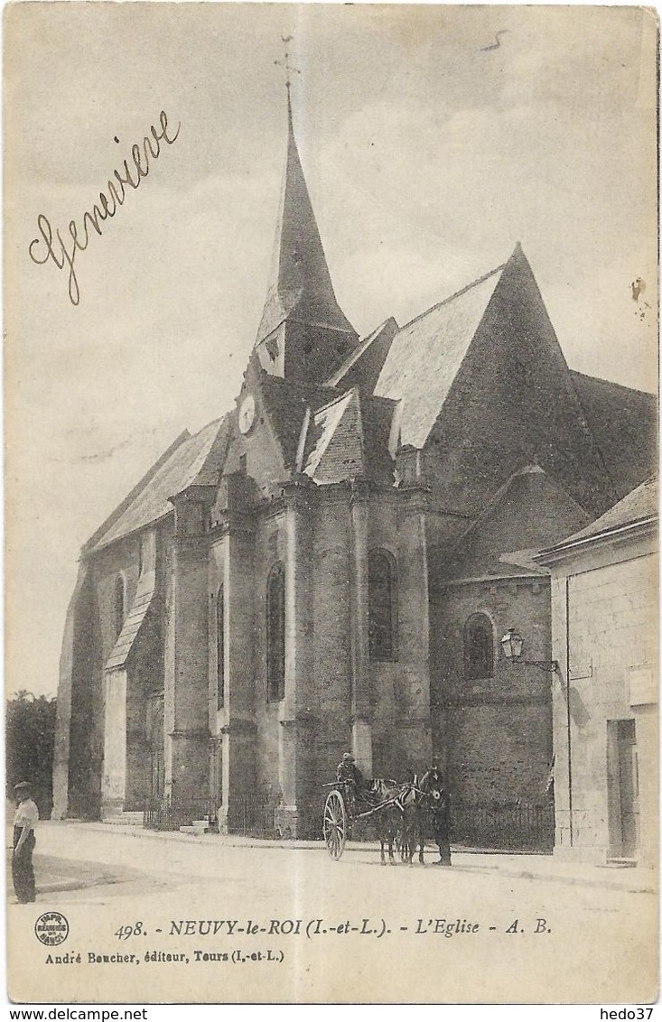 Neuvy-le-Roi - L'Eglise - Neuvy-le-Roi