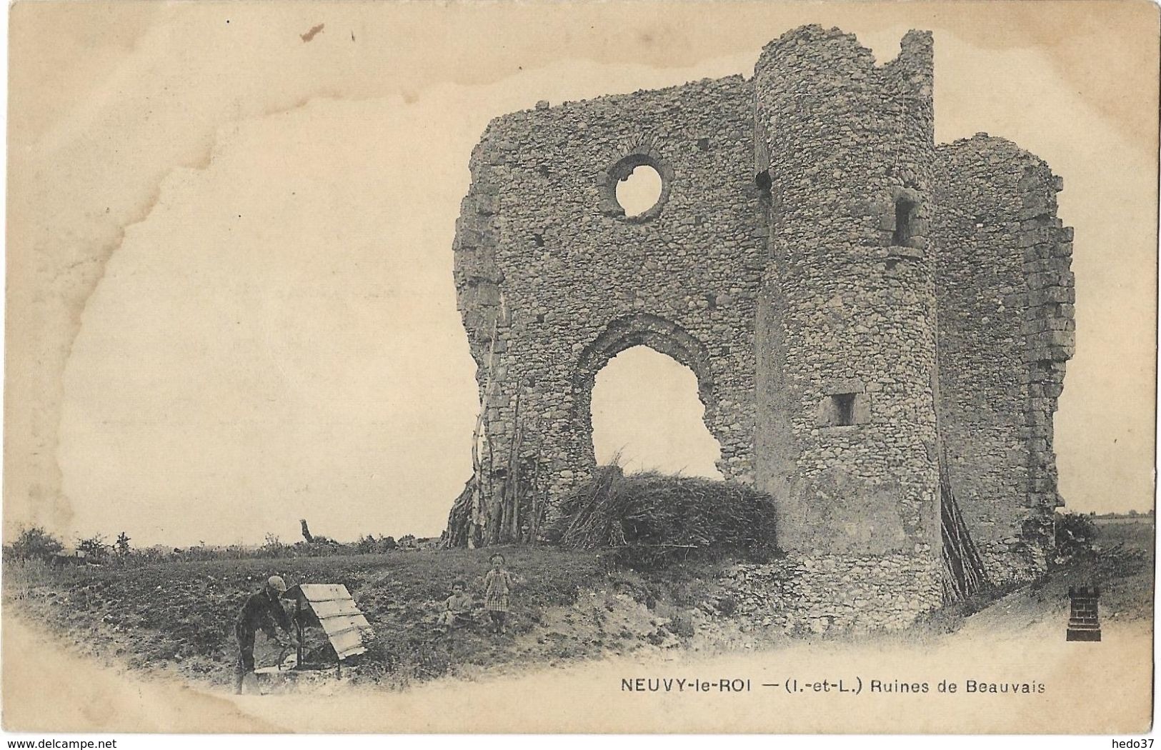 Neuvy-le-Roi - Ruines De Beauvais - Neuvy-le-Roi
