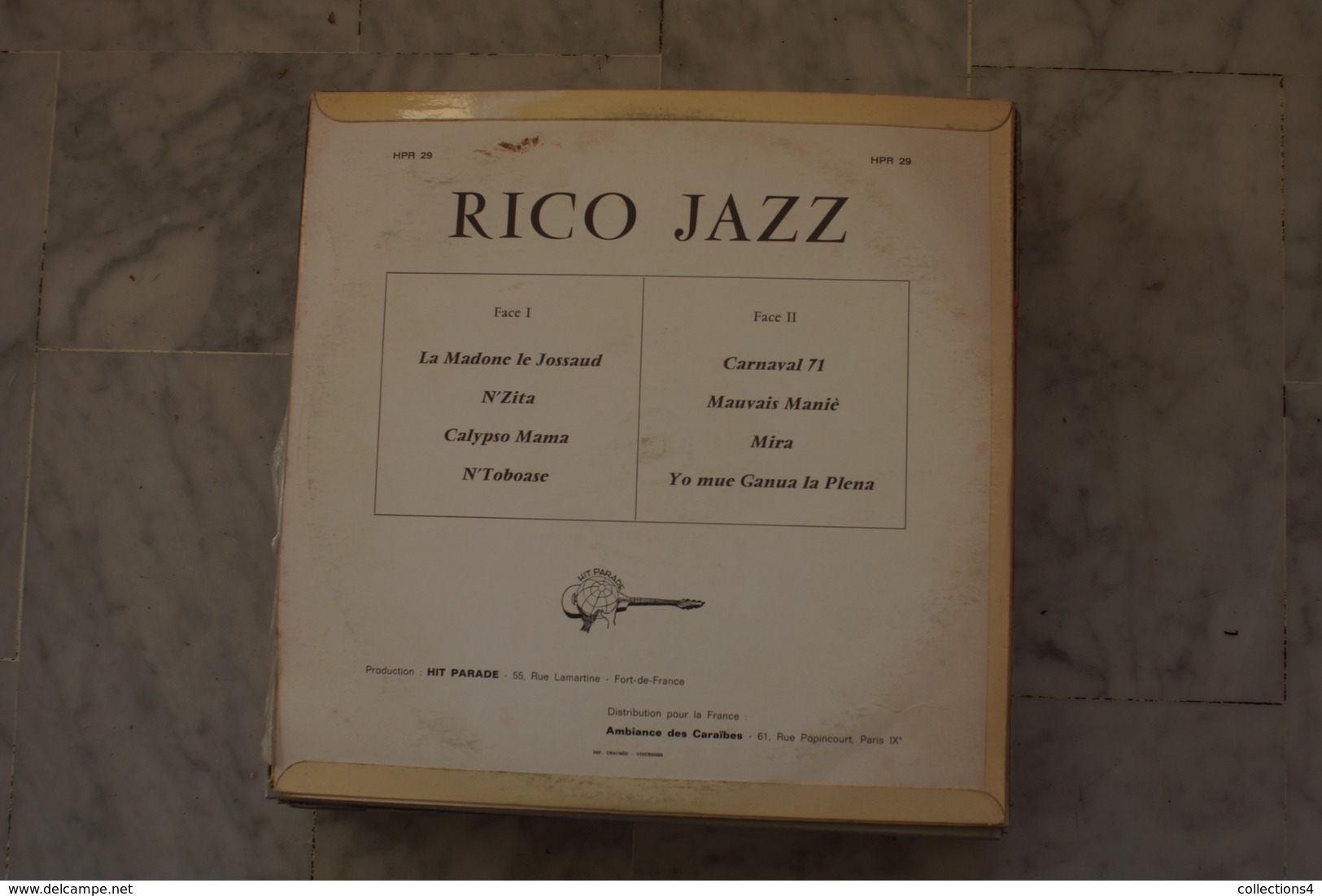 RYCO JAZZ RARE LP DE 19?? VALEUR ++++ JAZZ CALYPSO - Jazz