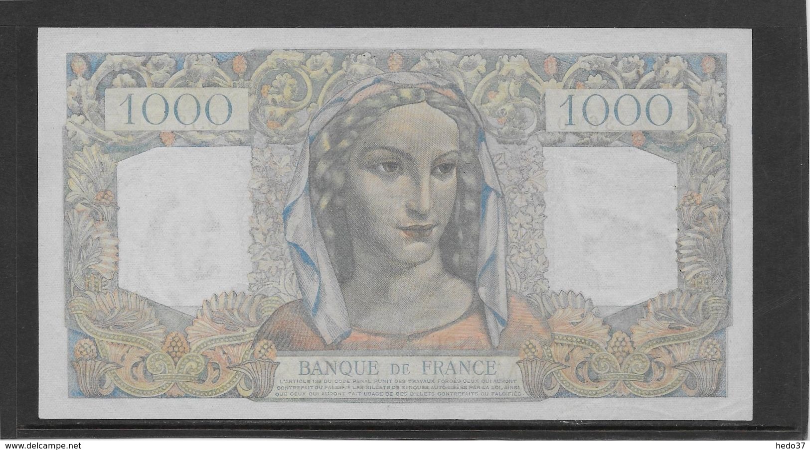 France 1000 Francs Minerve Et Hercule - 31-5-1945 - Fayette N°41-3 - SPL - 1 000 F 1945-1950 ''Minerve Et Hercule''
