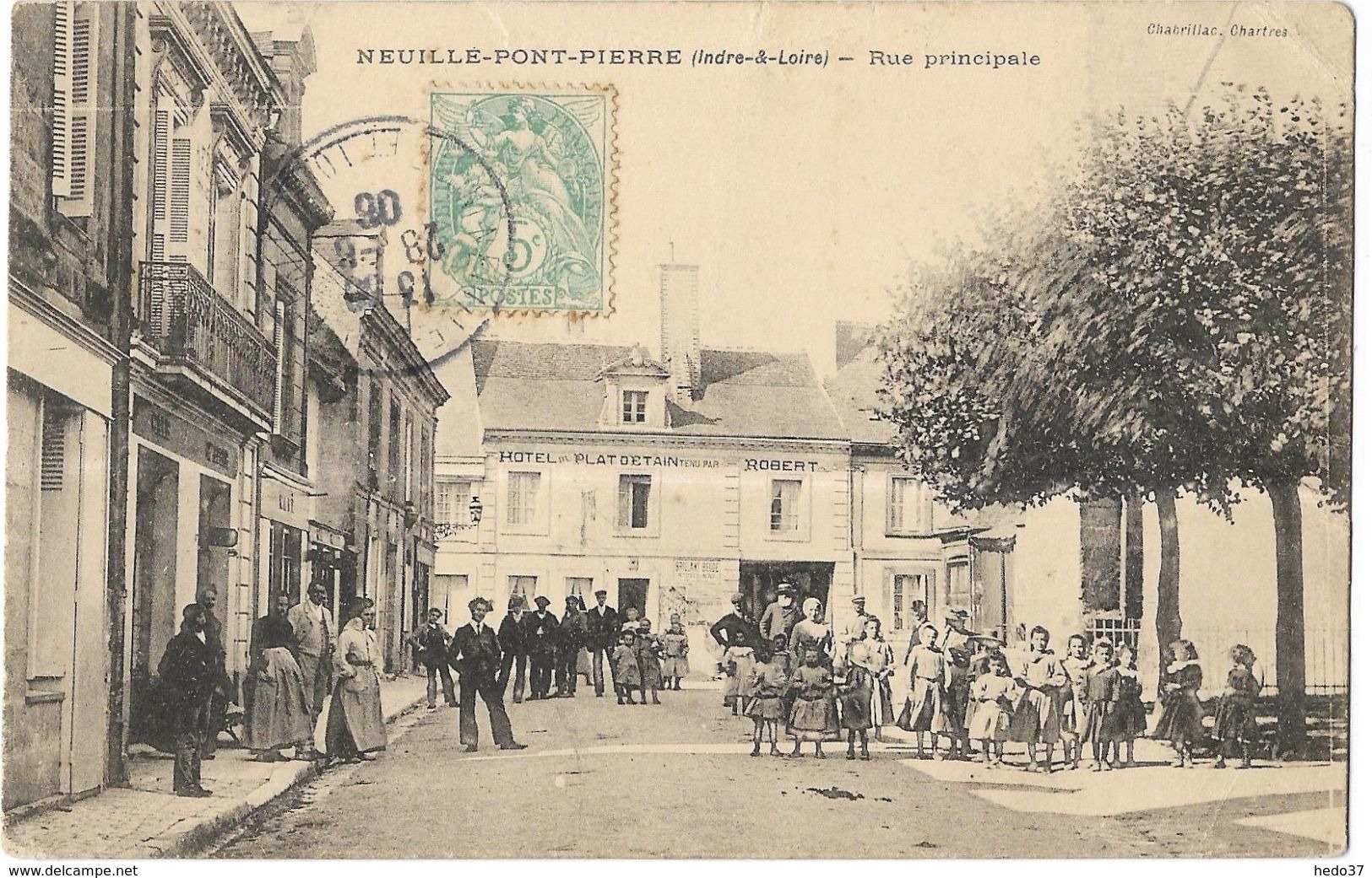 Neuillé-Pont-Pierre - Rue Principale - Neuillé-Pont-Pierre