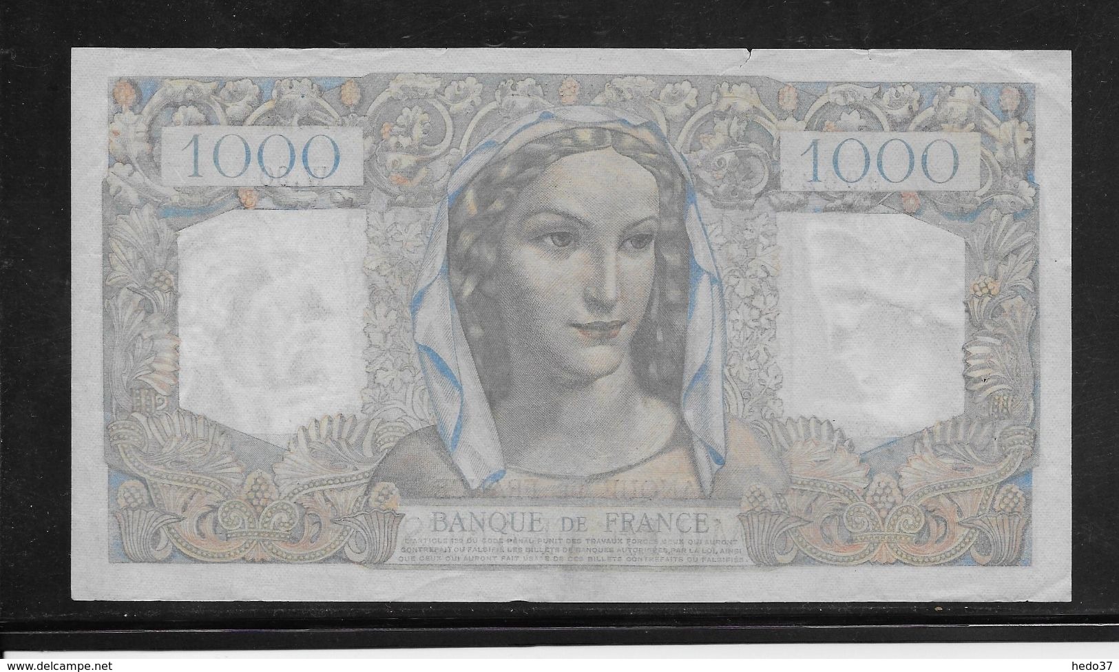 France 1000 Francs Minerve Et Hercule - 12-7-1945 - Fayette N°41-6 - TTB - 1 000 F 1945-1950 ''Minerve Et Hercule''