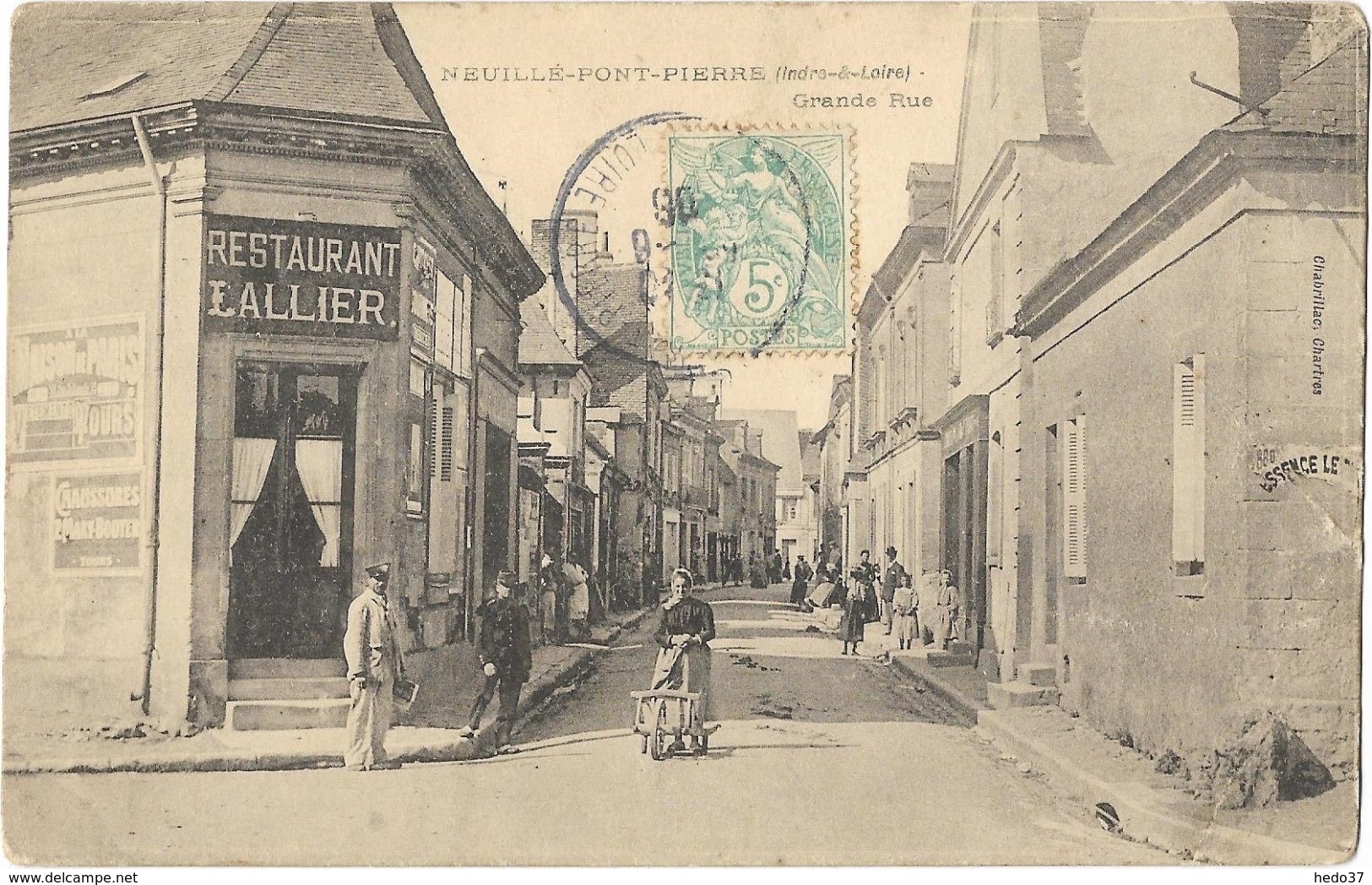 Neuillé-Pont-Pierre - Grande Rue - Neuillé-Pont-Pierre