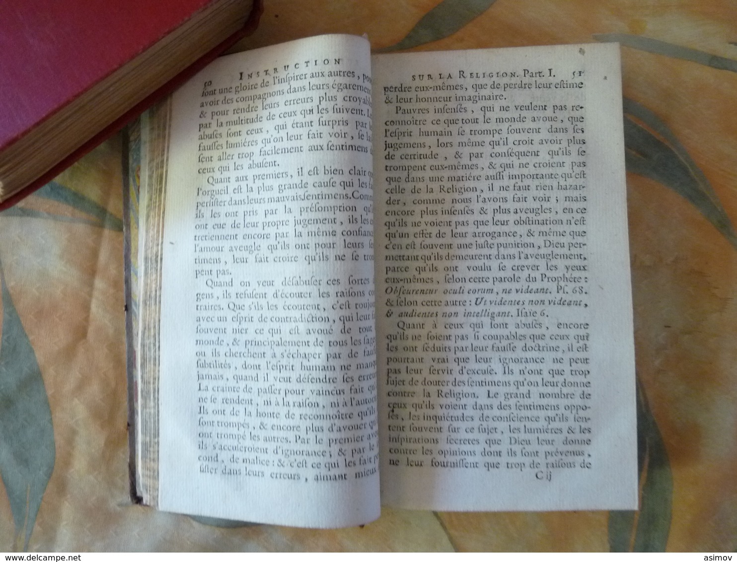 Instructions Sur La Religion Par Charles Gobinet 1771 (J) - 1701-1800