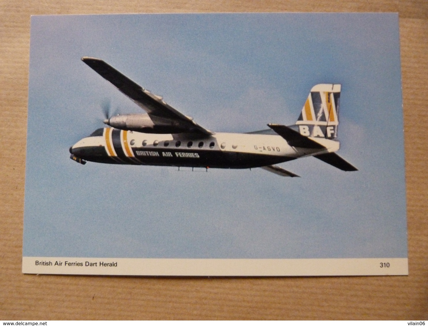 BAF / BRITISH AIR FERRY  DART HERALD   G ASVO - 1946-....: Modern Era