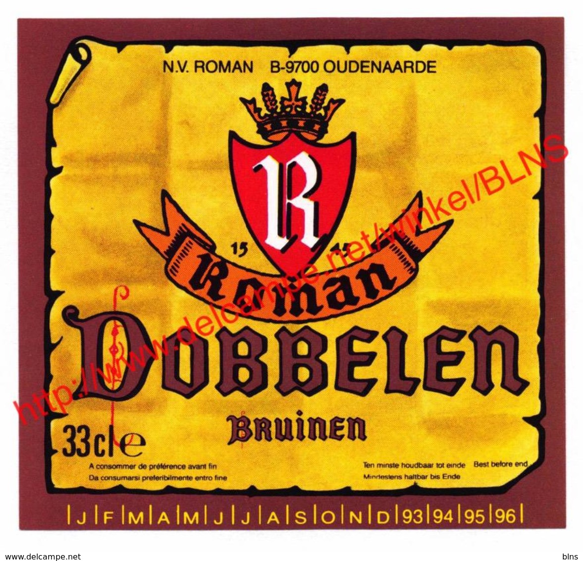 Lot 88 etiketten Brouwerij Roman