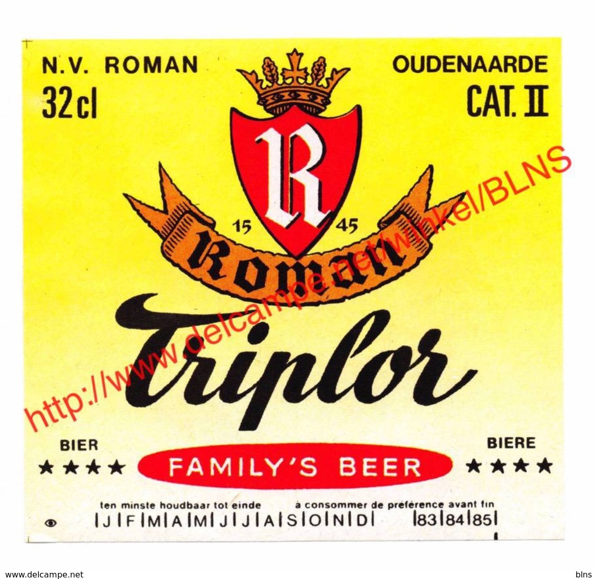 Lot 88 etiketten Brouwerij Roman