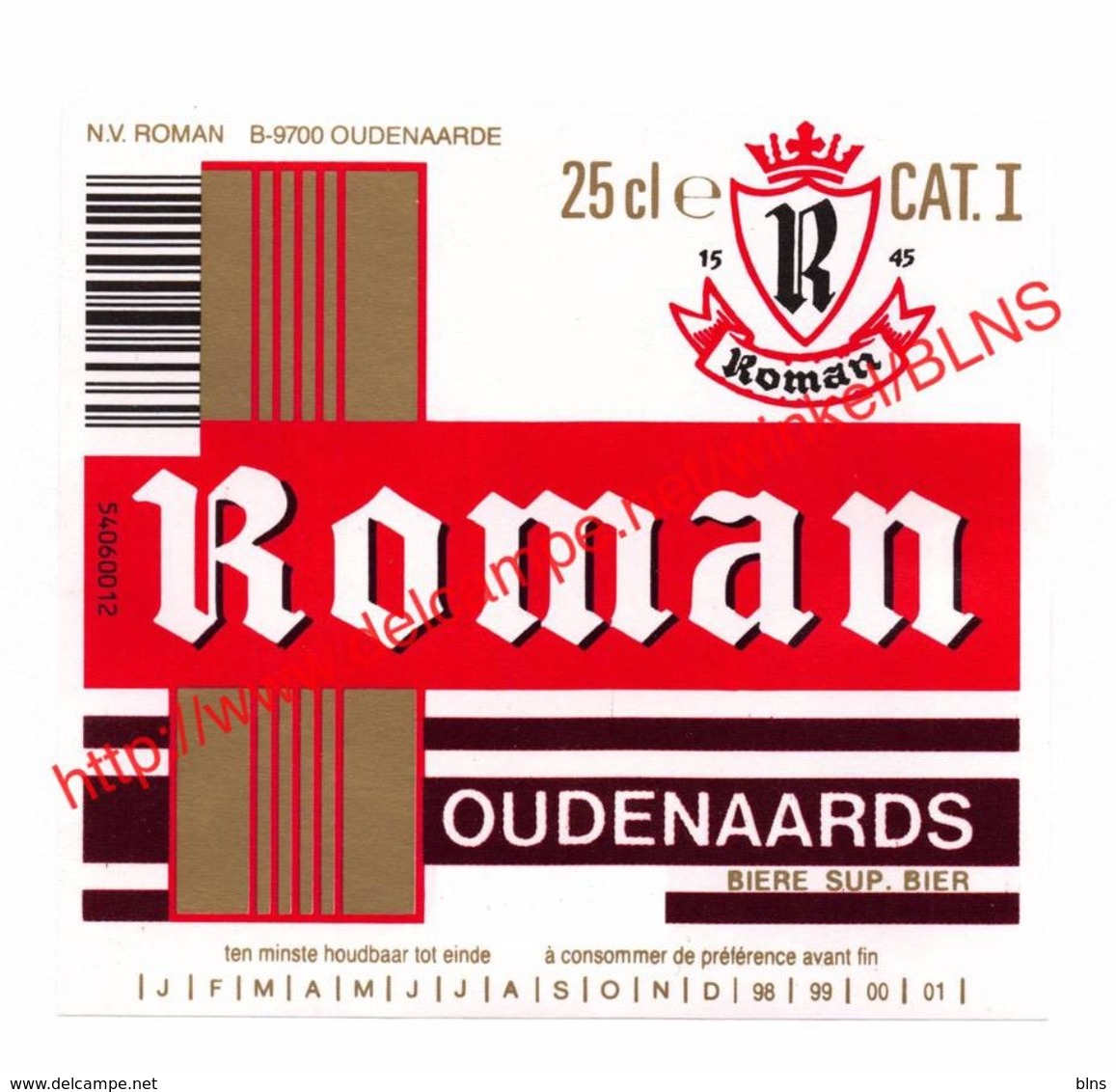 Lot 88 etiketten Brouwerij Roman