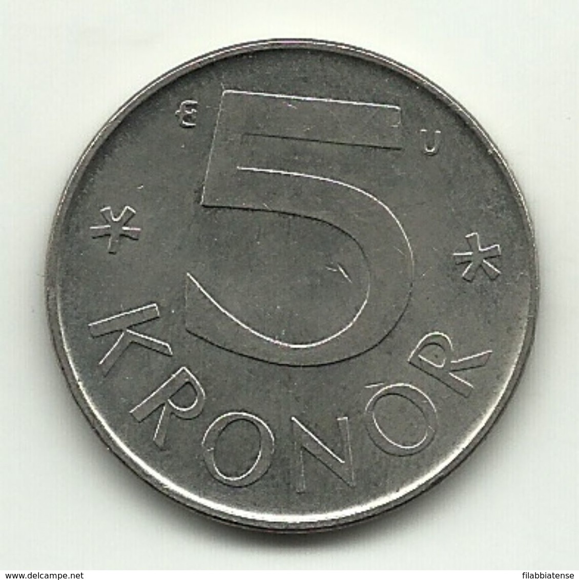 1983 - Svezia 5 Kronor       ---- - Svezia