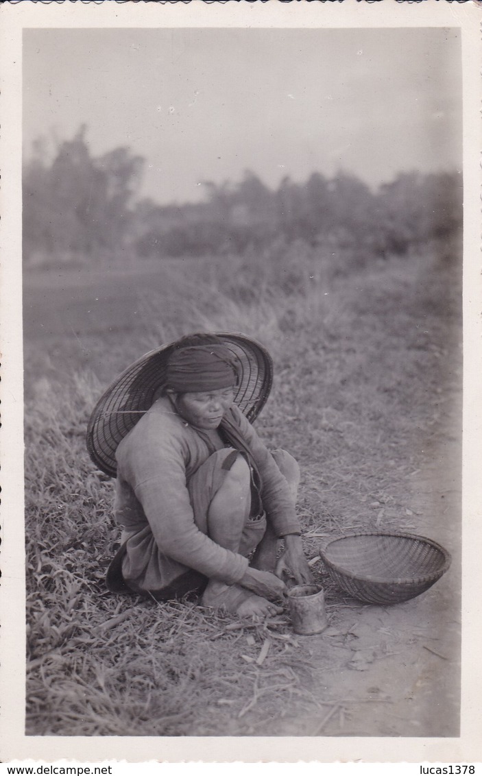 CARTE PHOTO / TONG / MENDIANT ANNAMITE - Vietnam