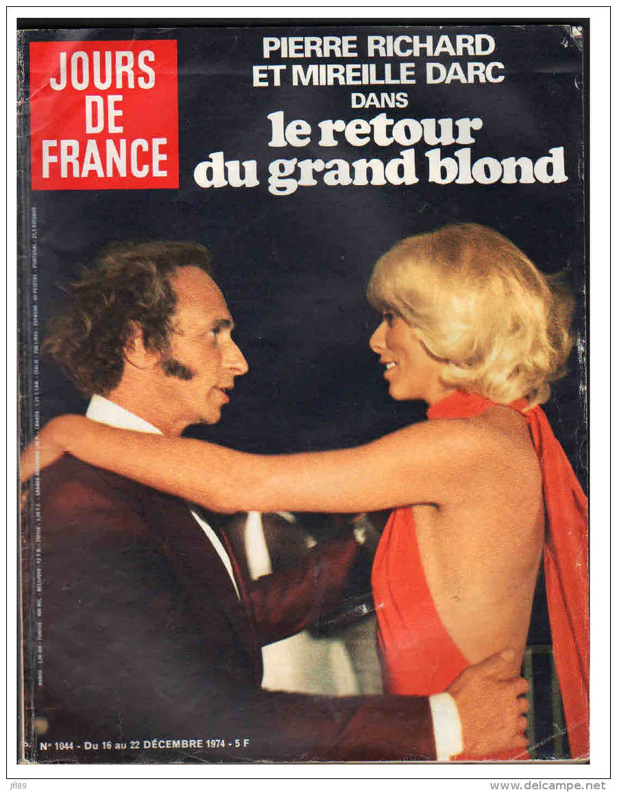 8130 M - Mireille Darc  Pierre Richard  Sylvie Vartan  Chantal Goya  Jean Jacques Debout   Olivier Stirn - Fashion